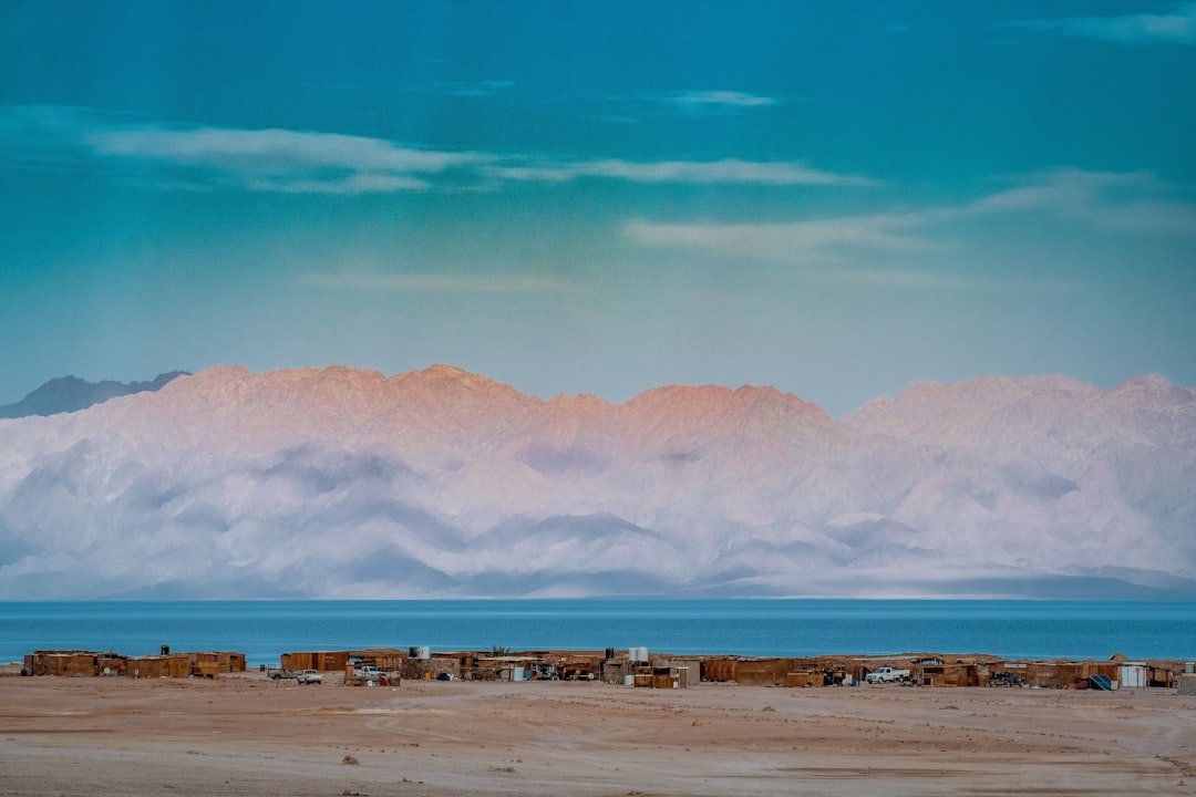 Red Sea coastline illustrating the natural setting of AMAALA Triple Bay in northwest Saudi Arabia
