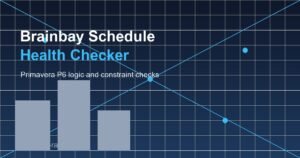 Primavera P6 schedule health check for construction project controls