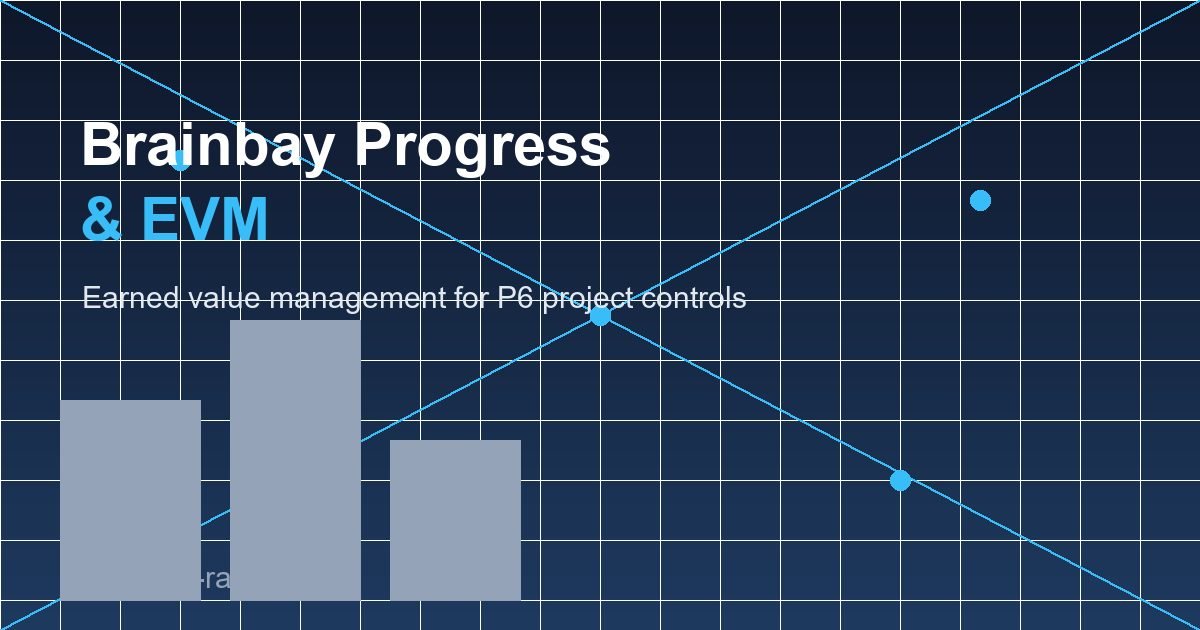 Earned value management for Primavera P6 construction project controls